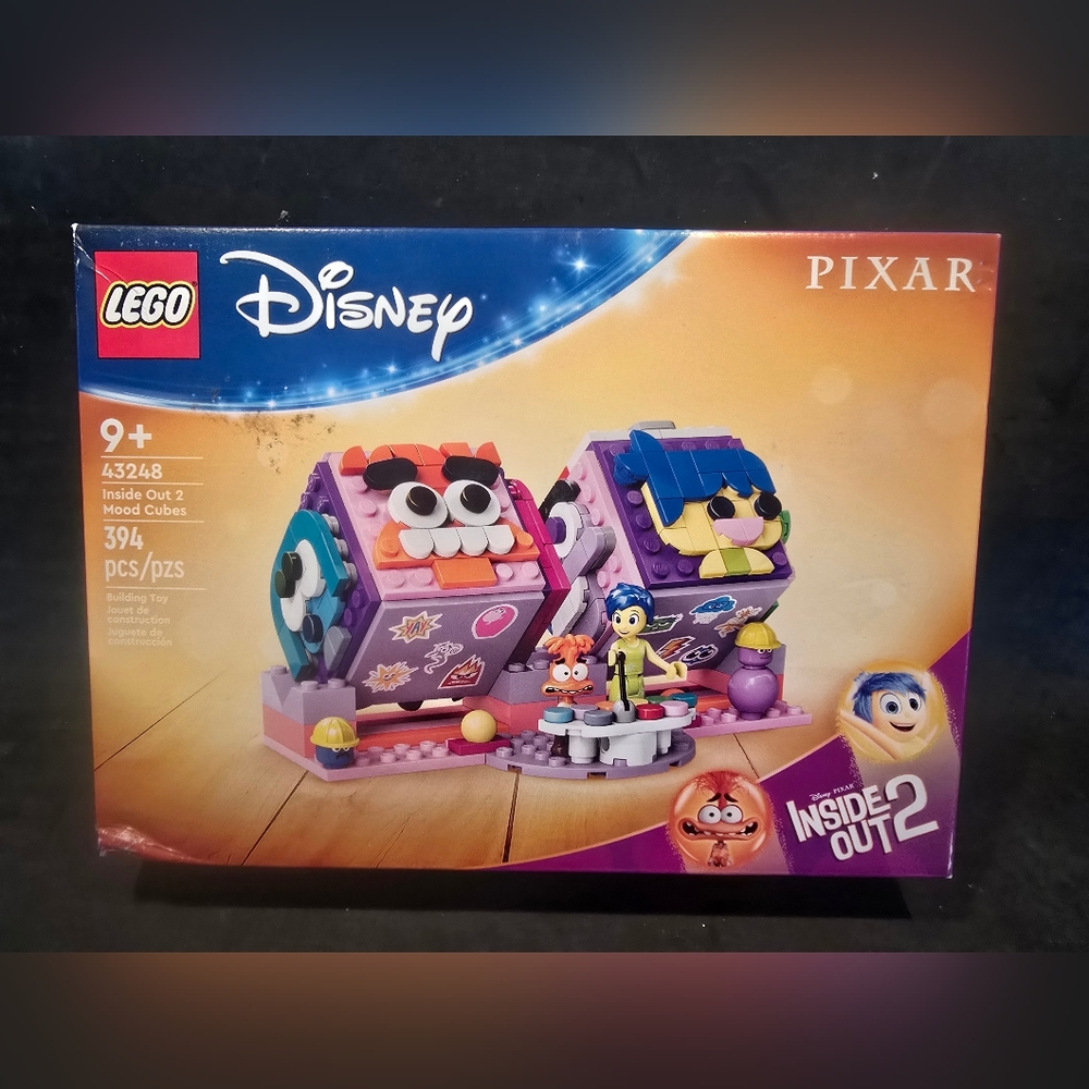Lego Disney Inside Out 2  Mood Cubes Playset 48248